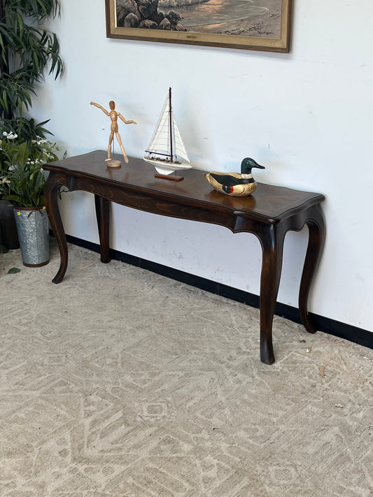 Traditional Style 56" Wooden Console