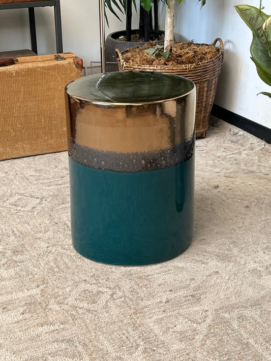Ceramic Green Nightstand