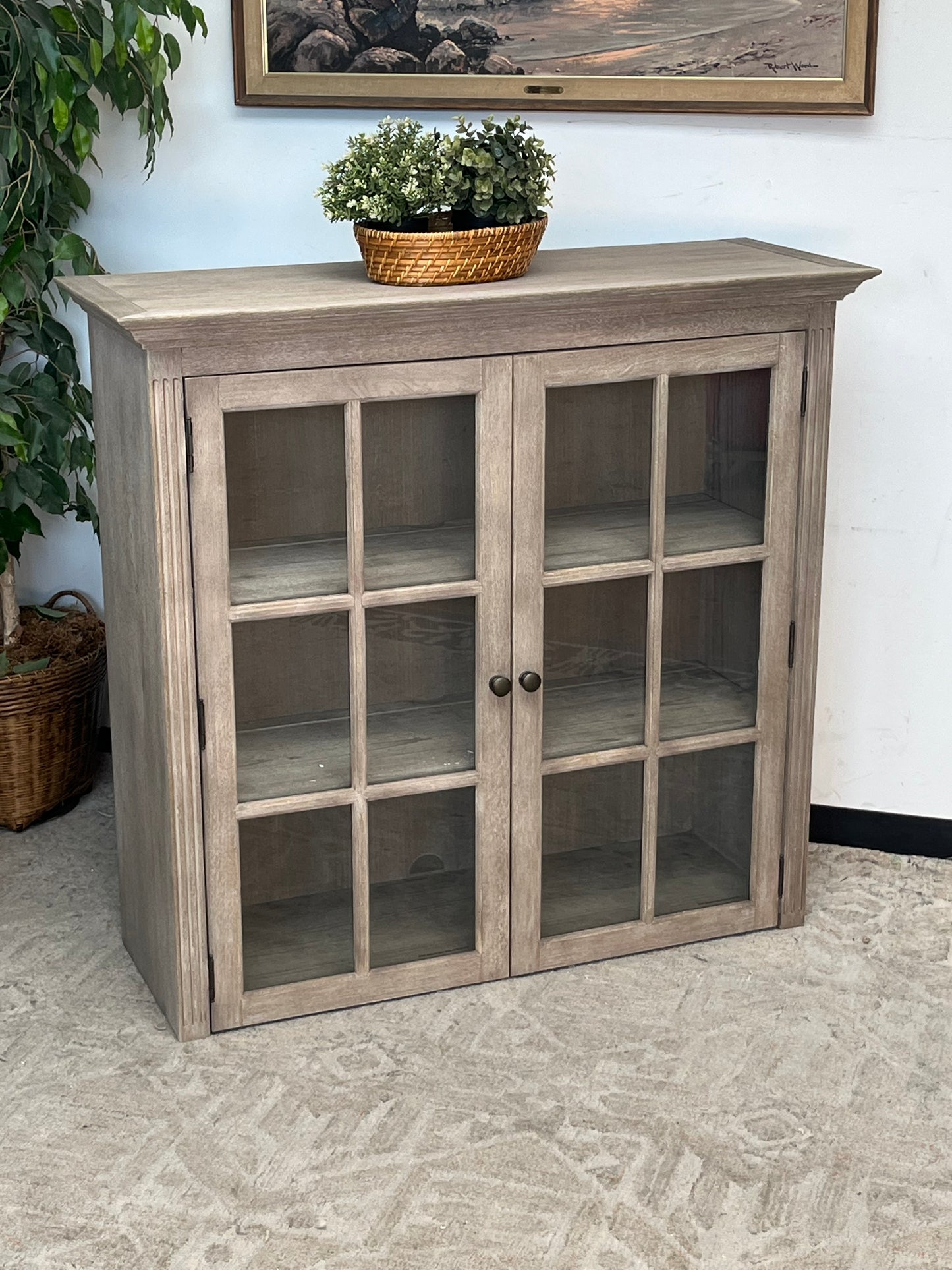 Farmhouse Style Hutch - No Base