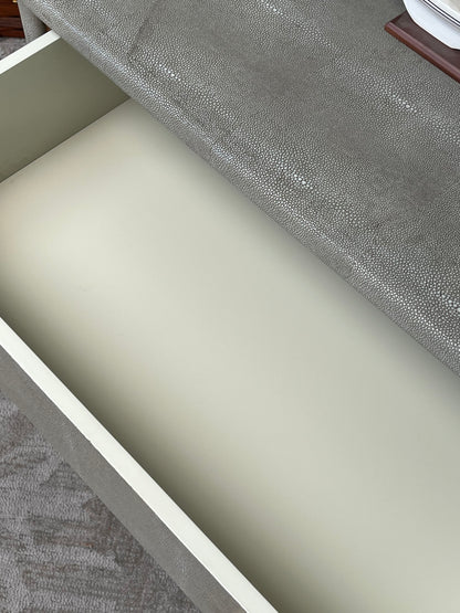 Shagreen Bedside Table