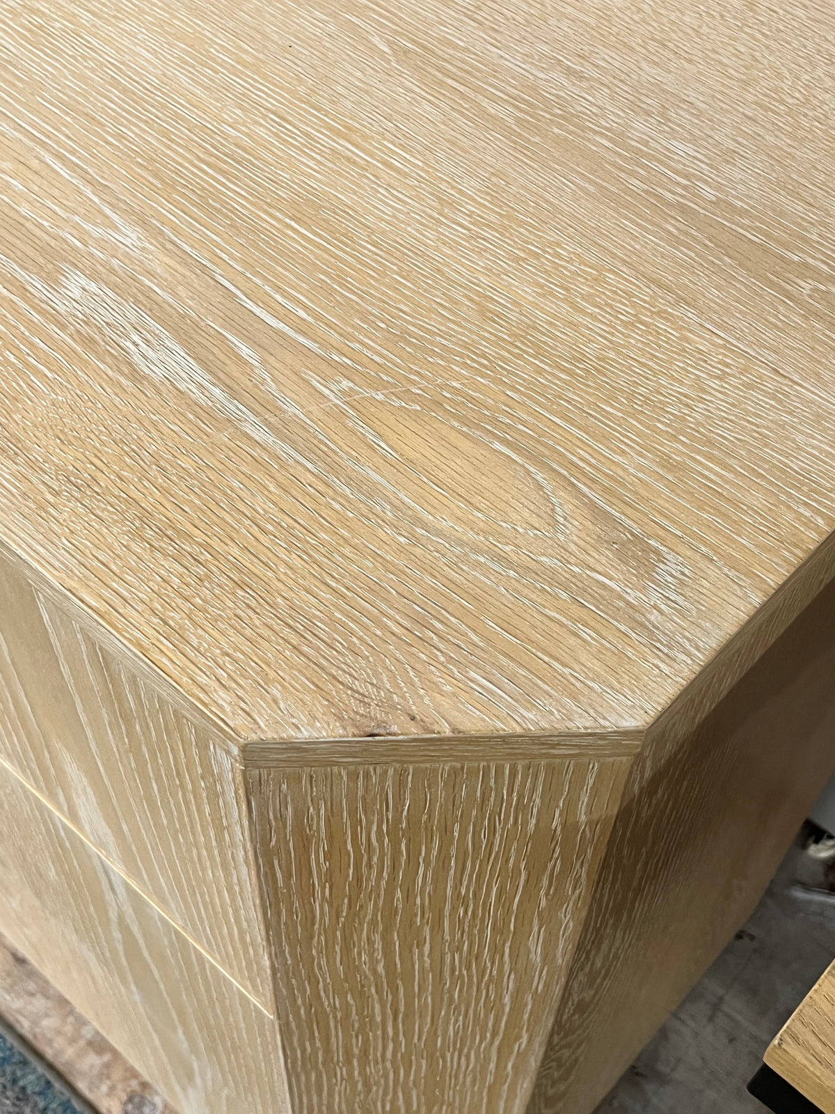 Farmhouse Style Wooden Credenza