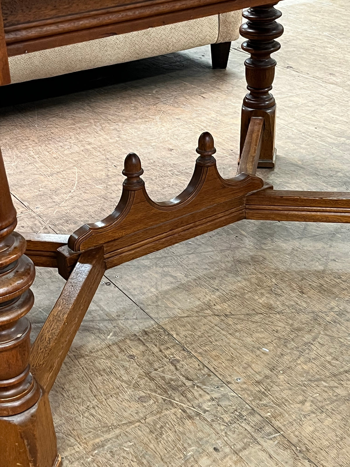 Rustic Style Wooden Dining Table