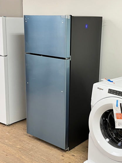 GE 17.5 Cu.Ft Stainless Steel Top Freezer Refrigerator