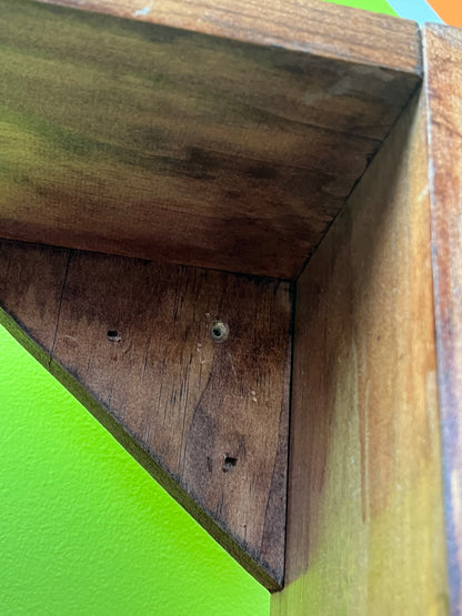 Traditional 7-Shelf Wall-Mounted Bookcase