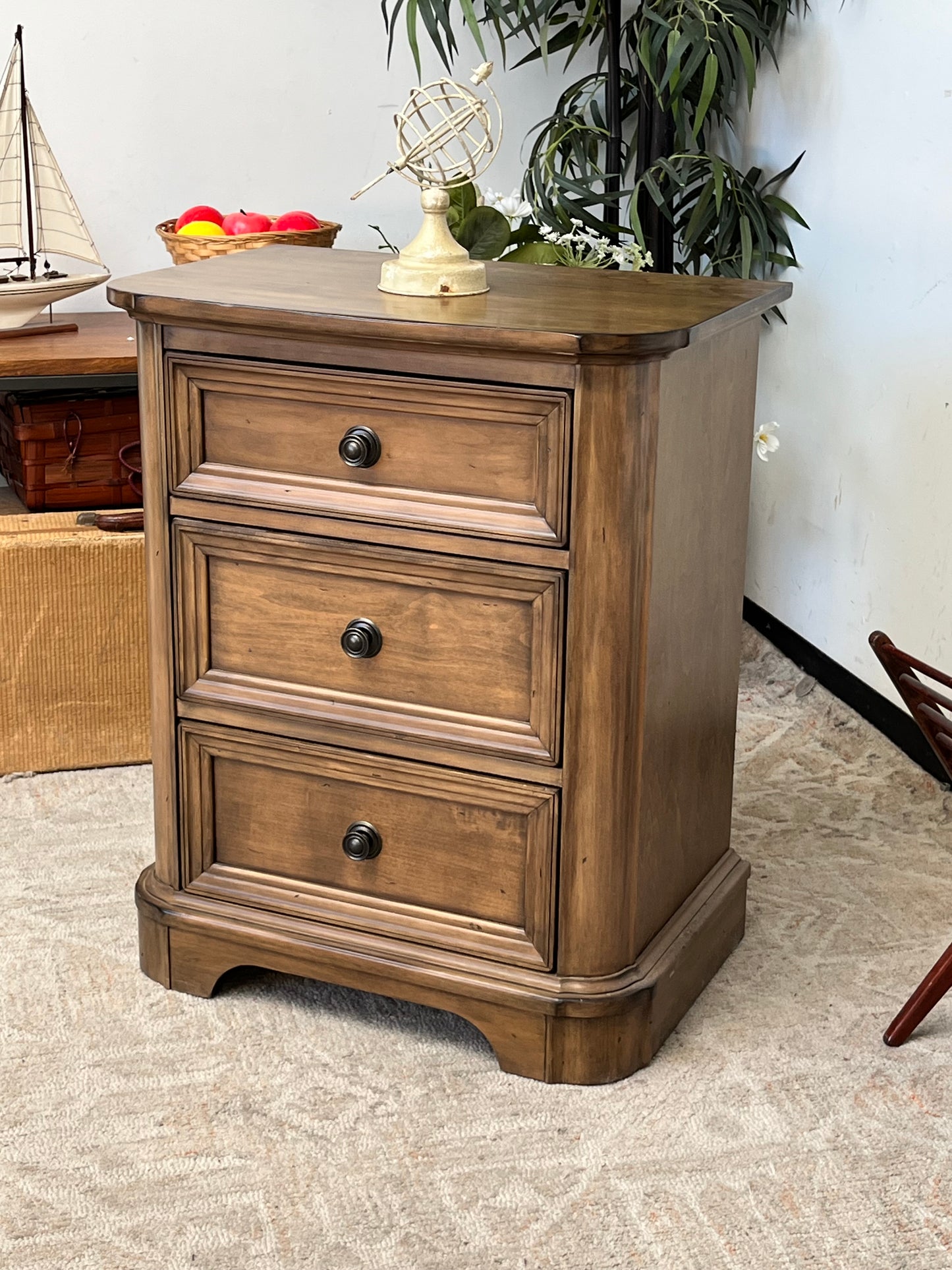 Whittier Furniture Wooden Nightstand