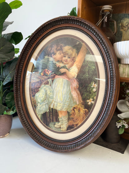 Frederick Morgan "Over The Garden Wall" Framed Artwork
