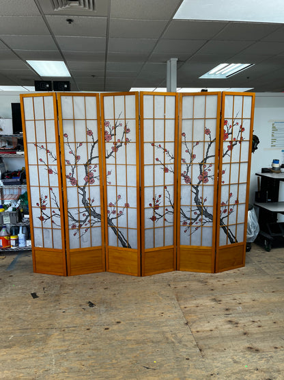 Floral 102" Rom Divider