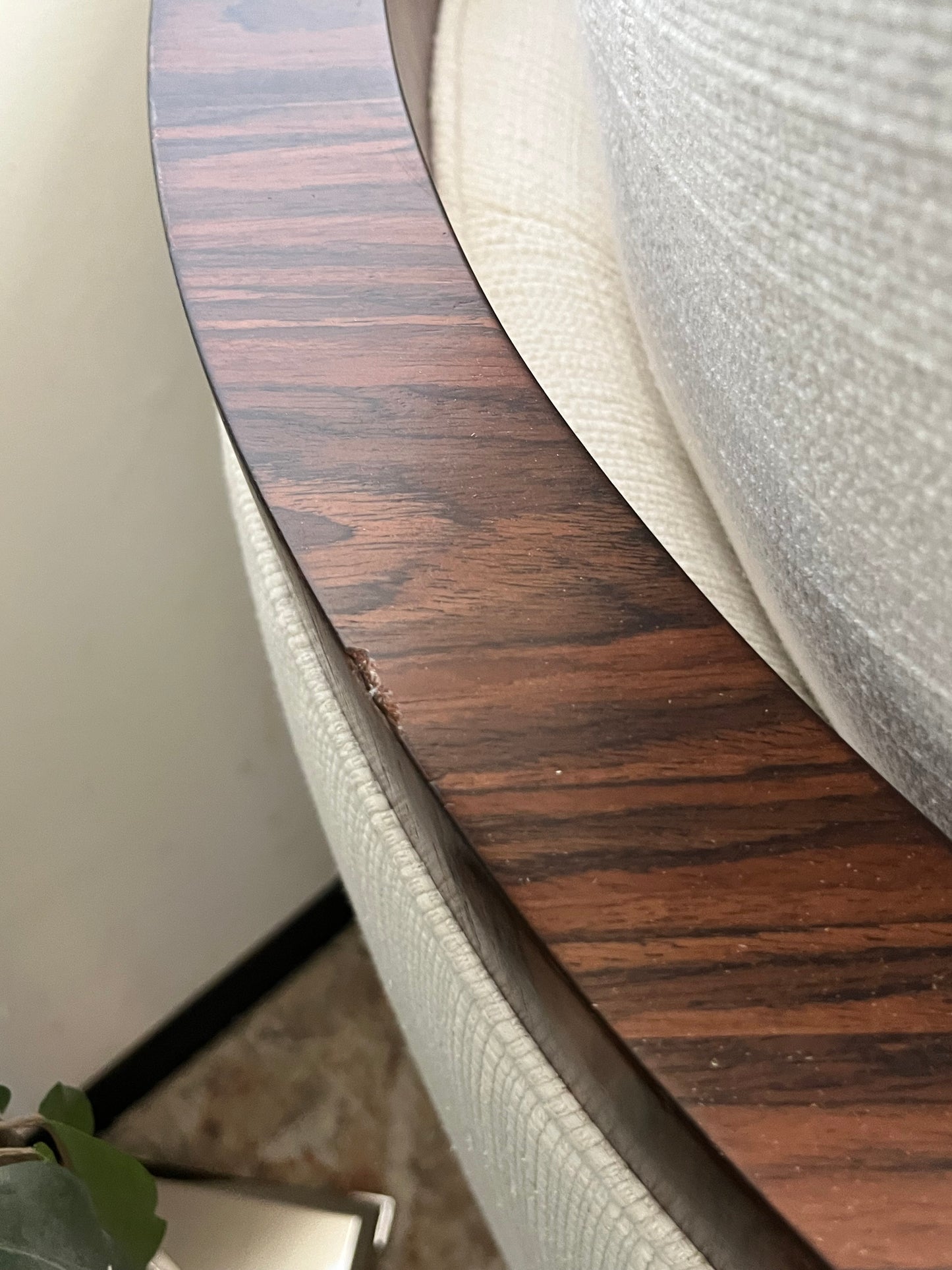 Kreiss Modern Round Back Sofa