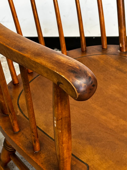 Vintage Nichols & Stone Harvest Rocking Chair