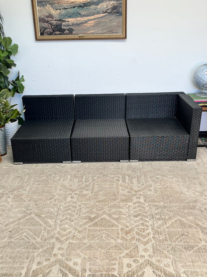 Modern 3-piece Outdoor Sectional