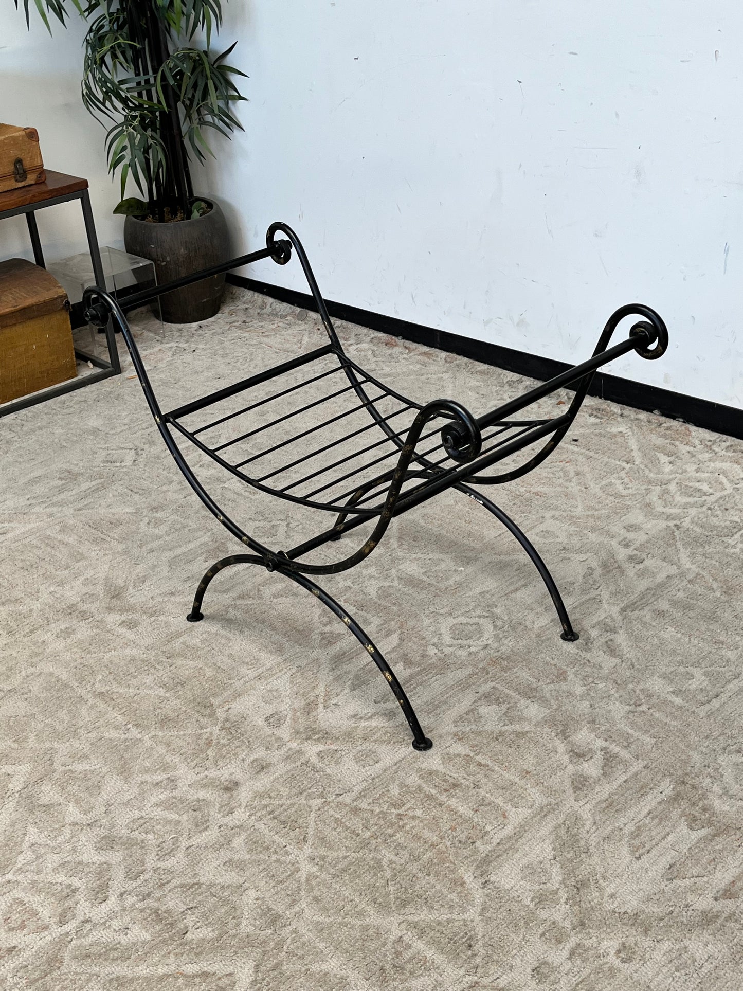 Metal Bench - Missing Cushion