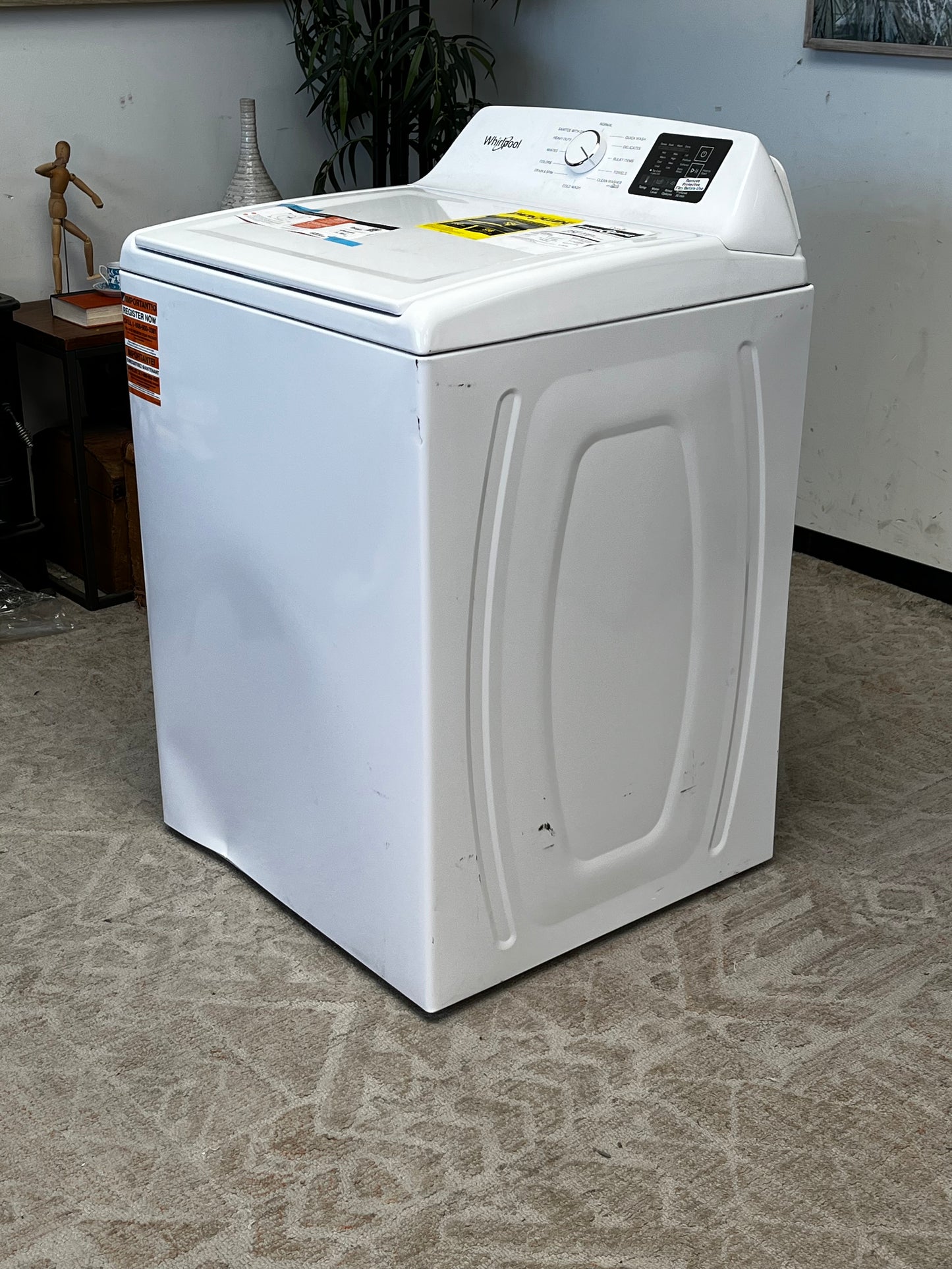 Whirlpool 4.5 cu. ft. Top Load Washer - Dented