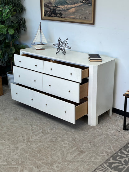 Modern 60" Textured Dresser