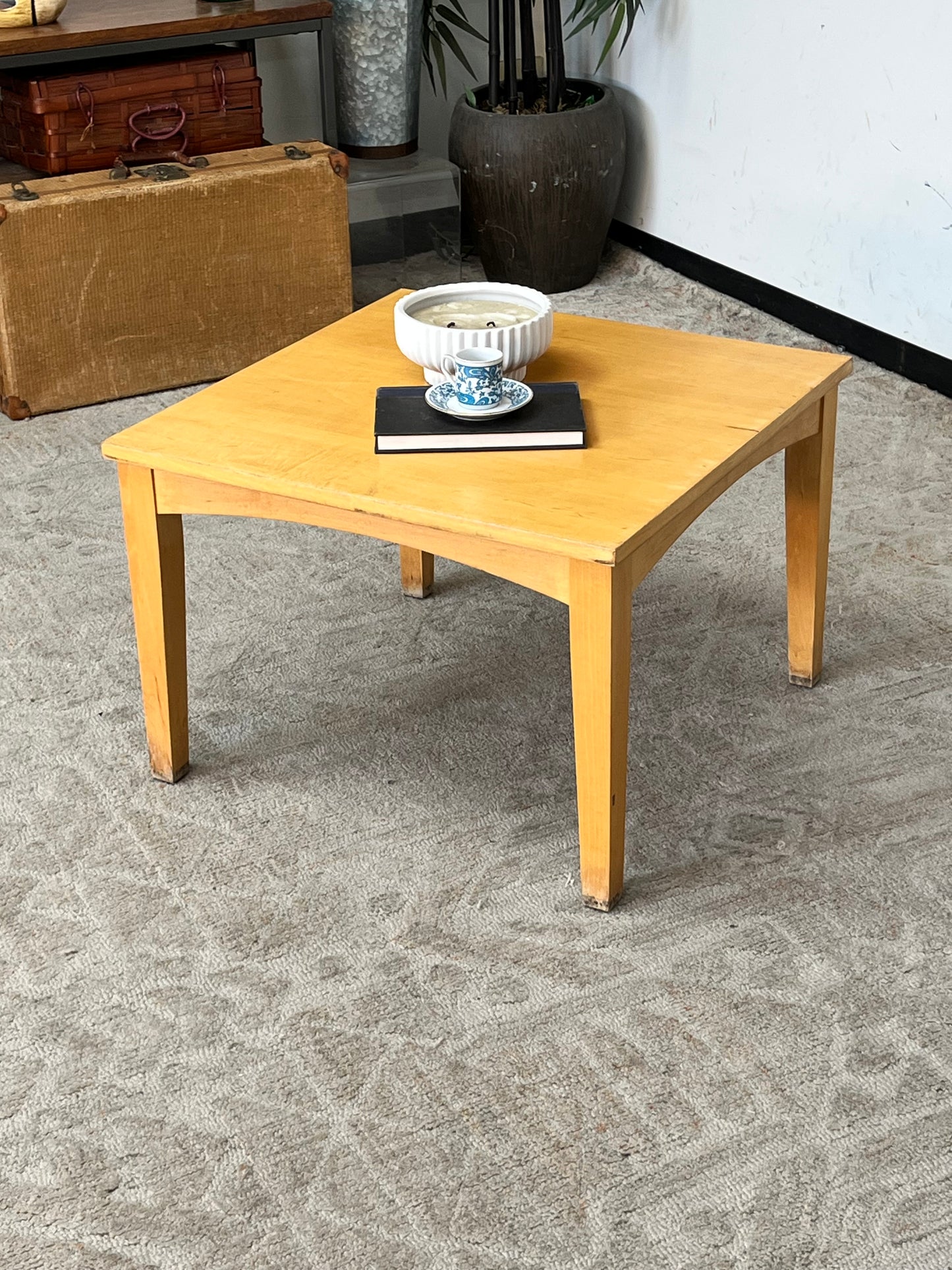 Mid-Century Wooden Side Table