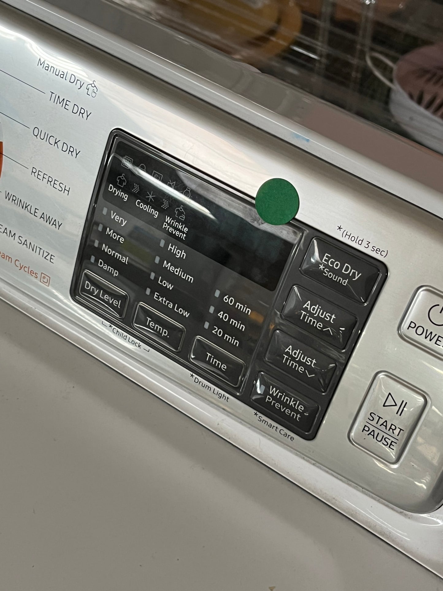 Samsung 7.4 cu. ft. Gas Dryer in White