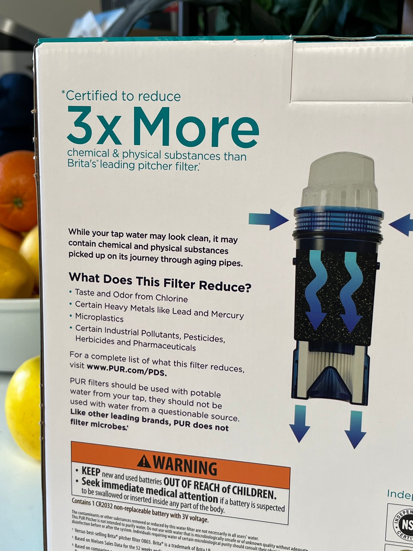 Pur Plus 7-Cup Water Pitcher w/ Filter