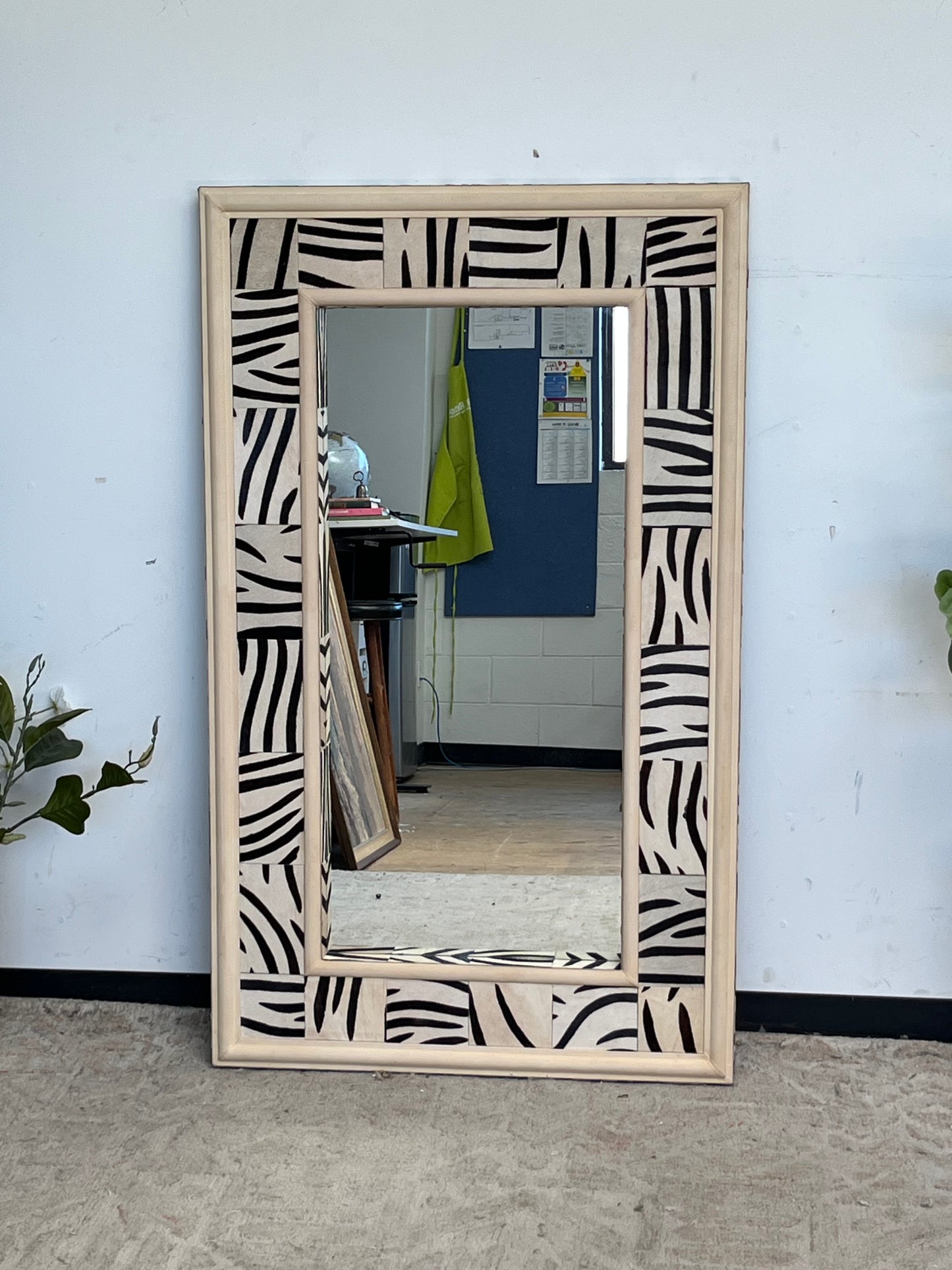 Animal Print 60" Wardrobe Mirror