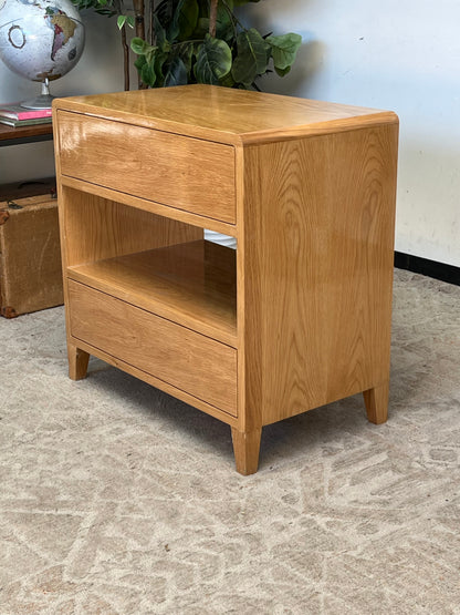 Pinewood End Table - Missing Pull Handles