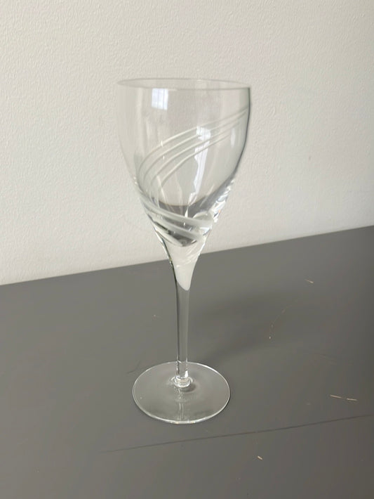8" Lenox Windswept Crystal Wine Glass