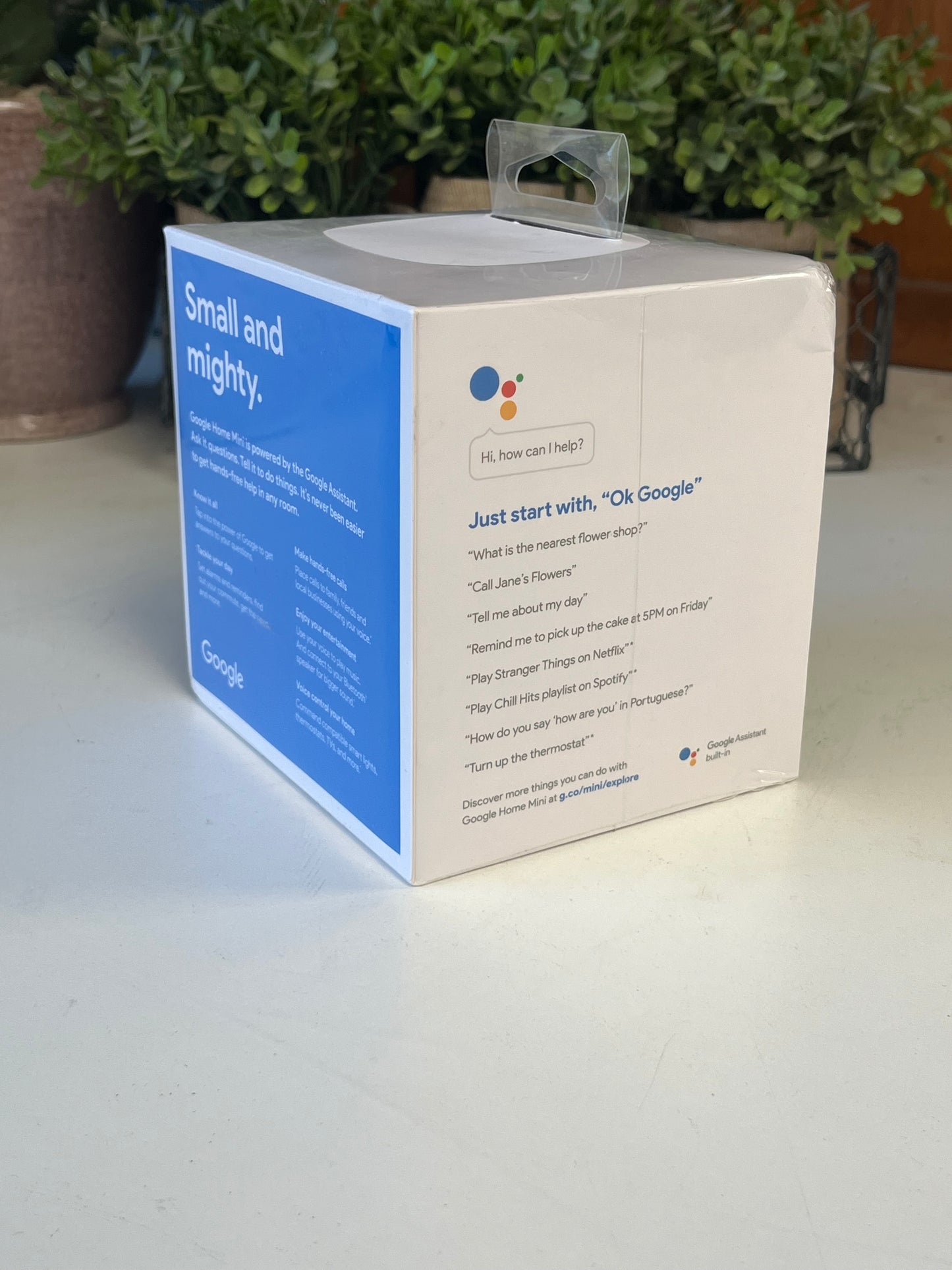 Google Home Mini Smart Speaker with Google Assistant