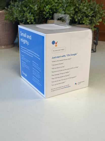 Google Home Mini Smart Speaker with Google Assistant