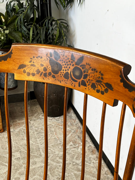Vintage Nichols & Stone Harvest Rocking Chair