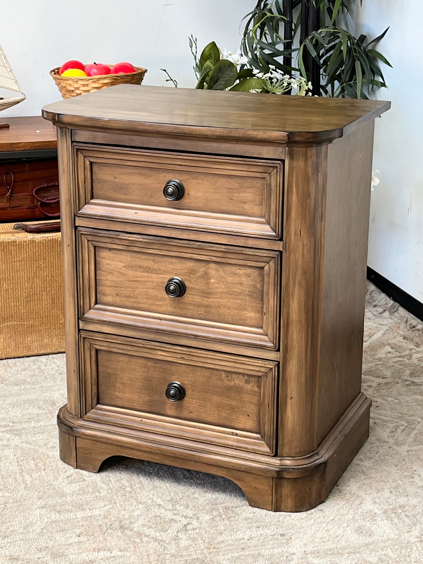Whittier Furniture Wooden Nightstand