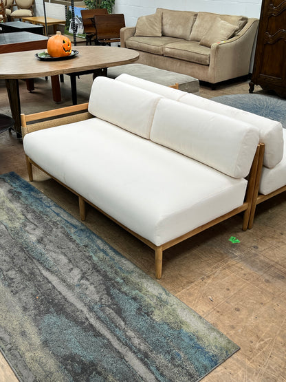 Natural Rattan Outdoor Sofa