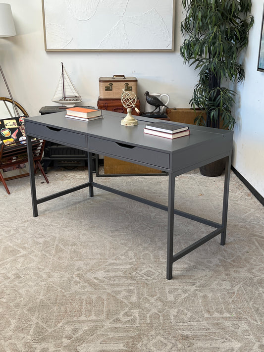 Ikea Grey Office Desk