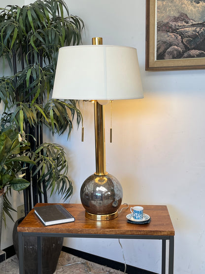 Antique Style Gold Frame Table Lamp