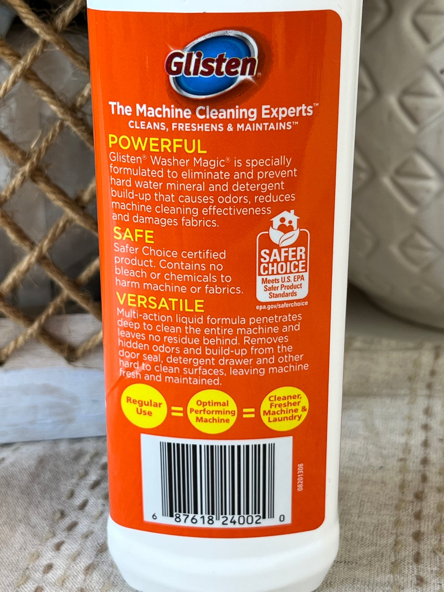 Glisten 12 oz. Dishwasher Cleaner