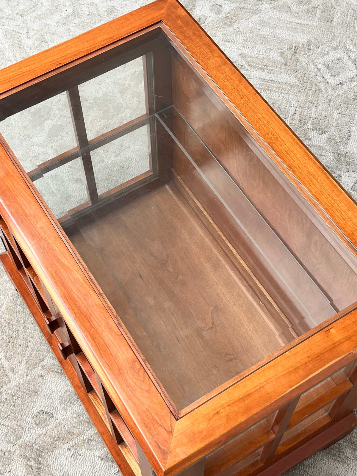 Craftsman Style Wooden Side Table