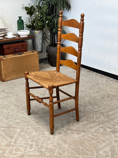 Vintage Style Rattan Dining Chair