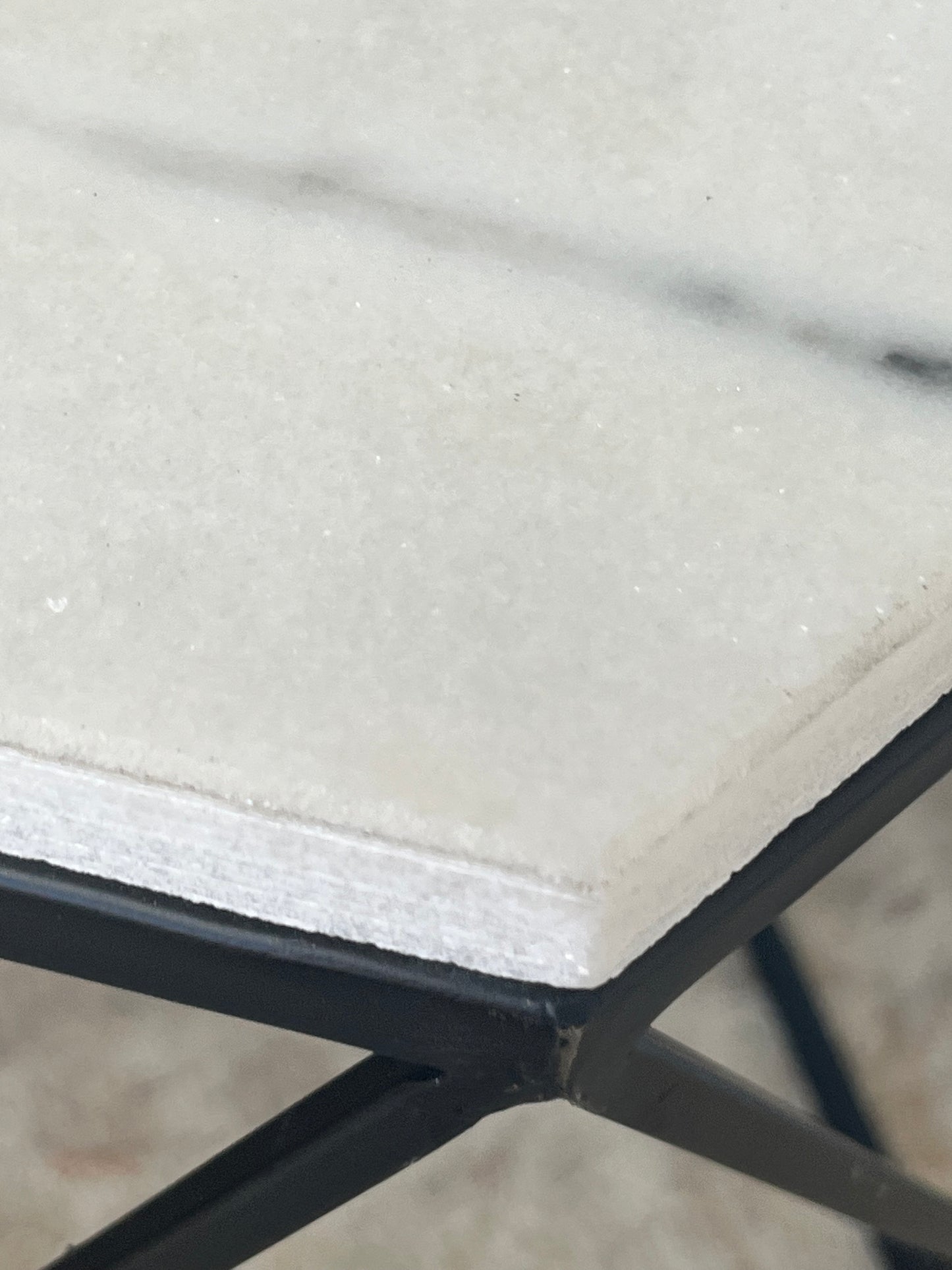 Hexagonal Marble Side Table Set of 2
