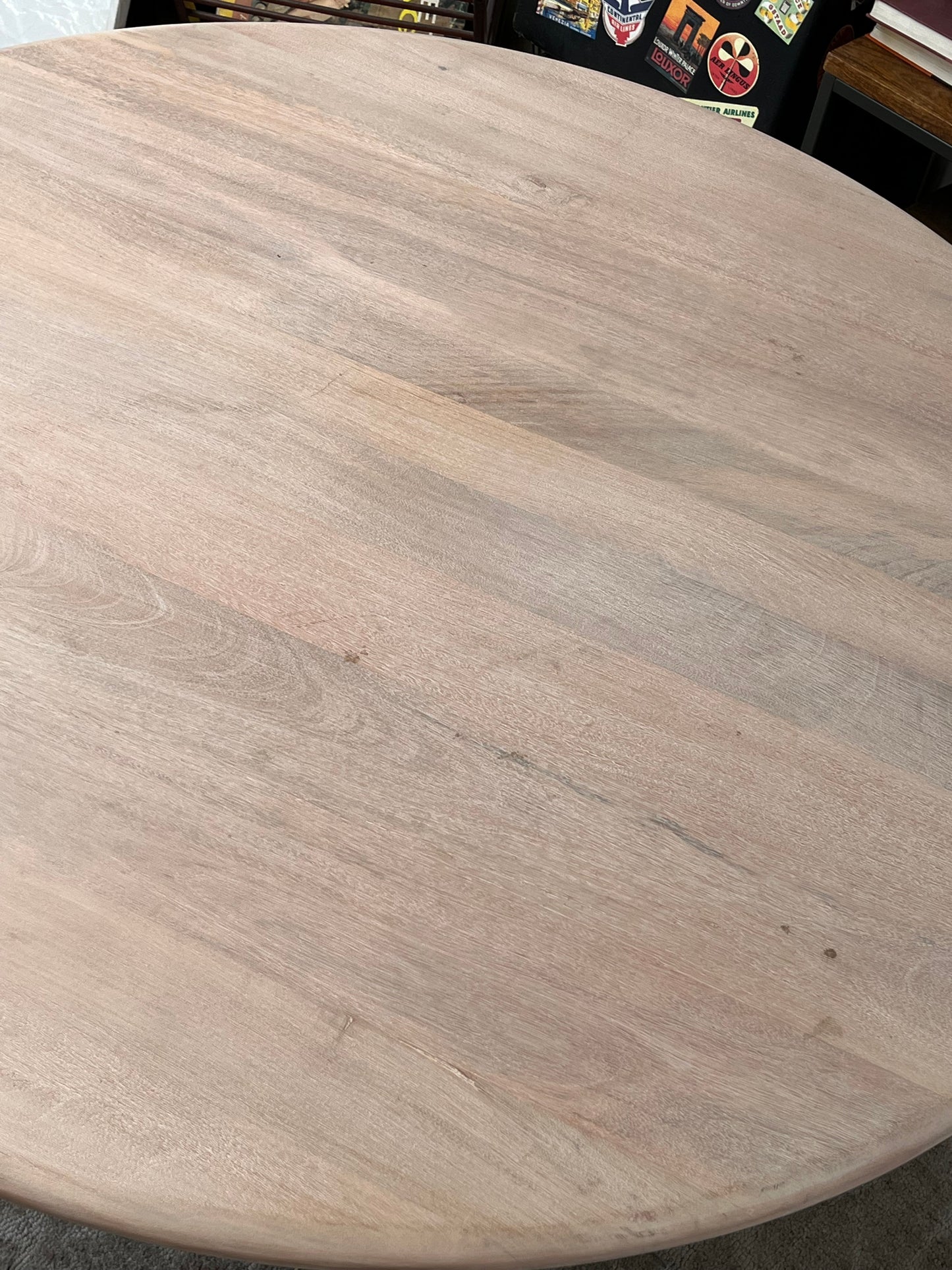 Modern Round Wooden Dining Table