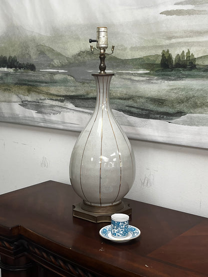 Teardrop Style Table Lamp