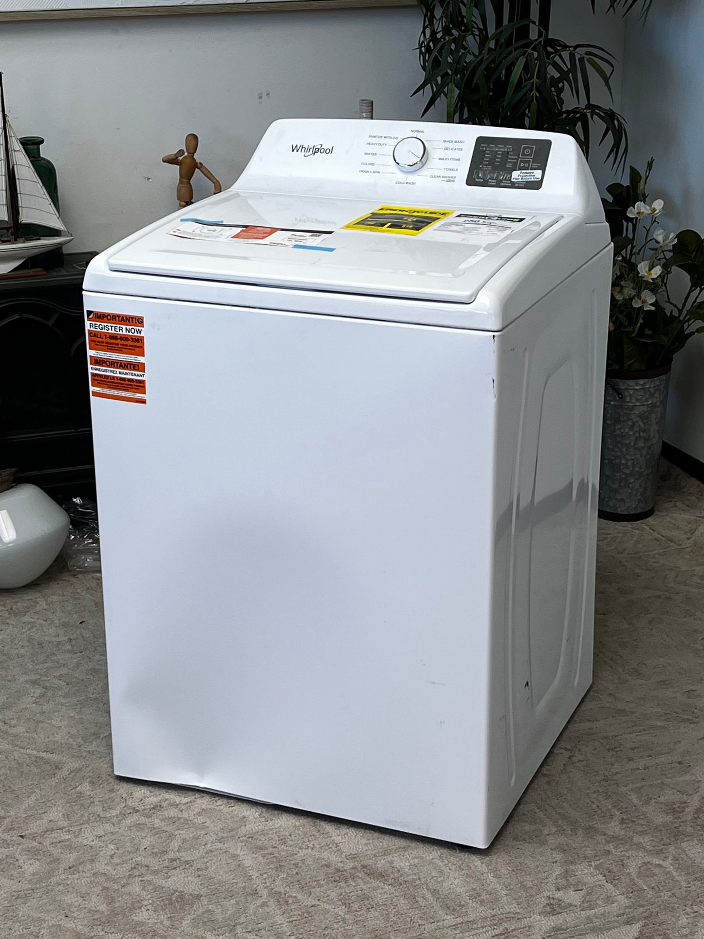 Whirlpool 4.5 cu. ft. Top Load Washer - Dented