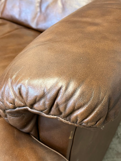 Vintage La-Z-Boy Leather Rocker Recliner