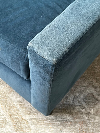 West Elm Teal Armchair