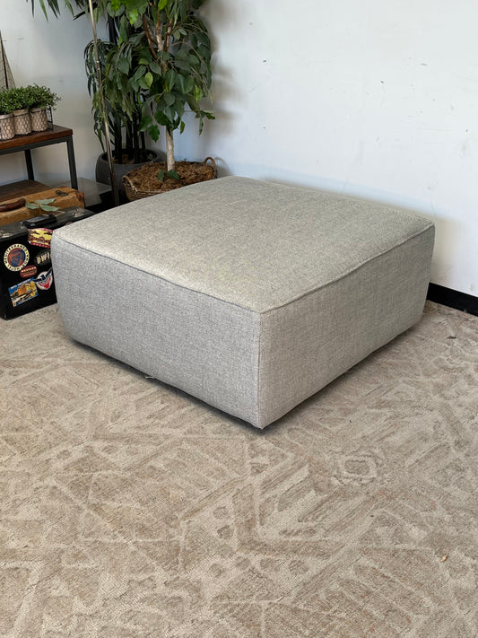 Modern Style Tweed Ottoman