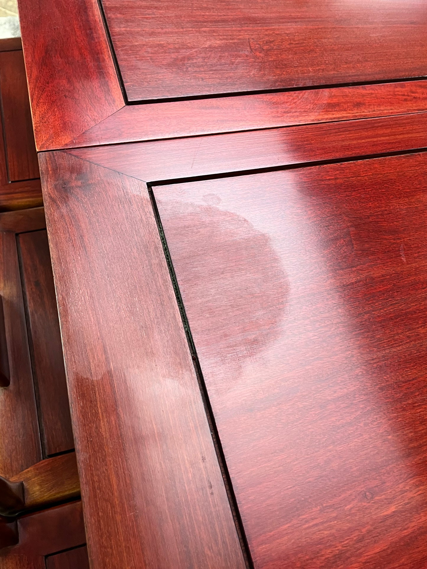 Mahogany Dining Set with 8 Chairs