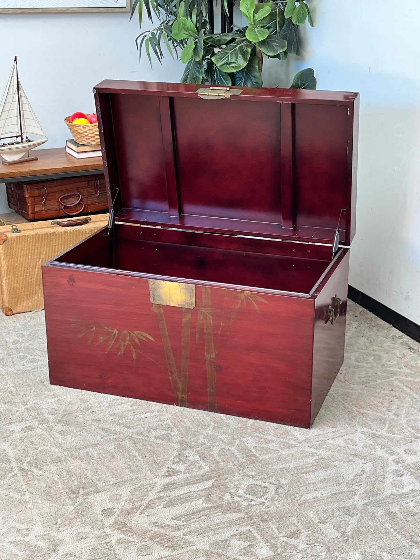 Asian Style Antique Storage Chest