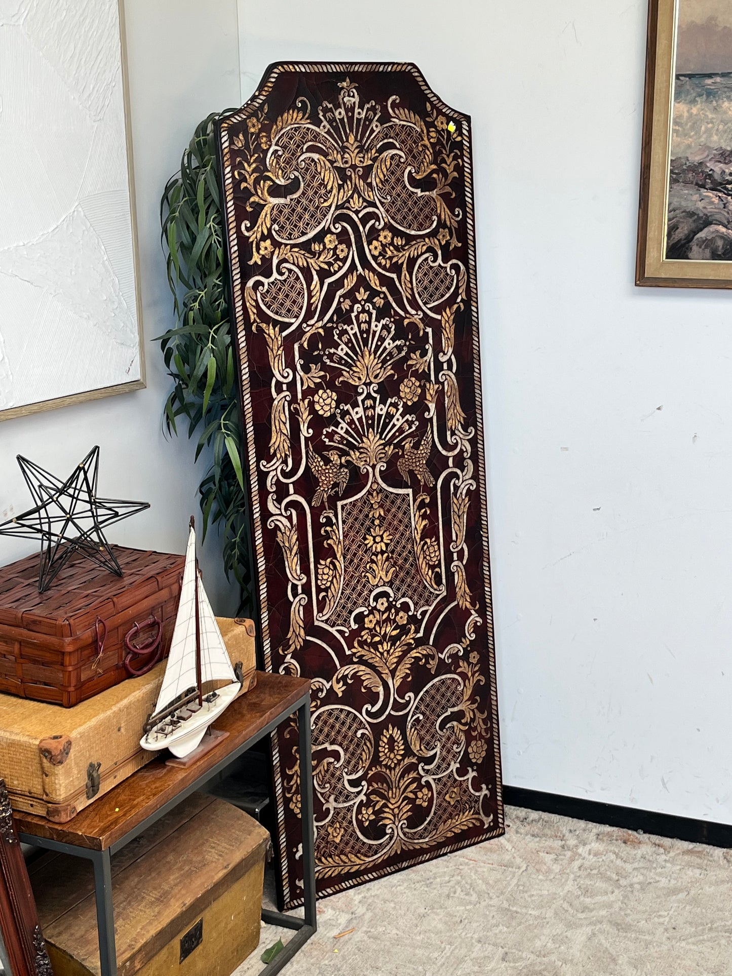 French Style 70" Wall Panel