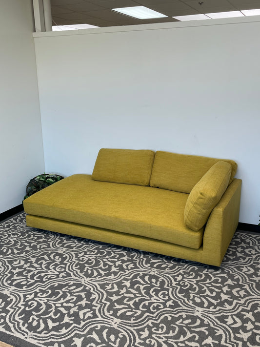 Mustard Chaise Sofa