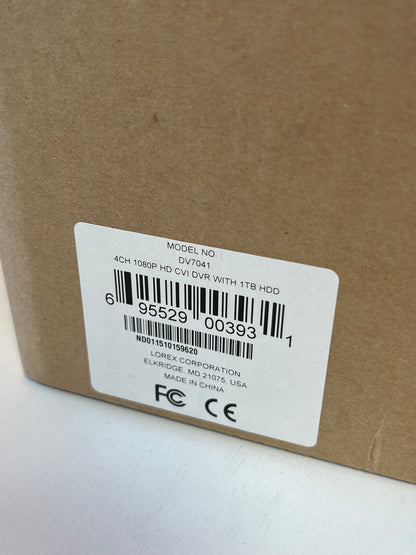 Lorex 720p 4PC Security Cam Set With Receiver