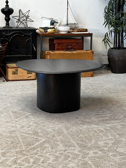 Modern Oblong Black Coffee Table