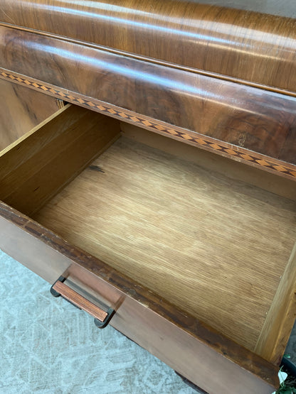 Art Deco Style Wooden Armoire