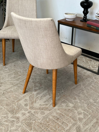 Modern Arched Back Dining Chair Set of 3