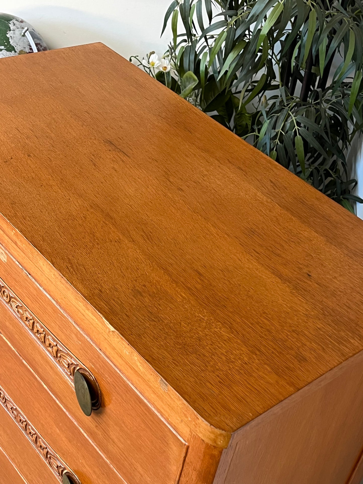 Rustic Style 4-Drawer Dresser