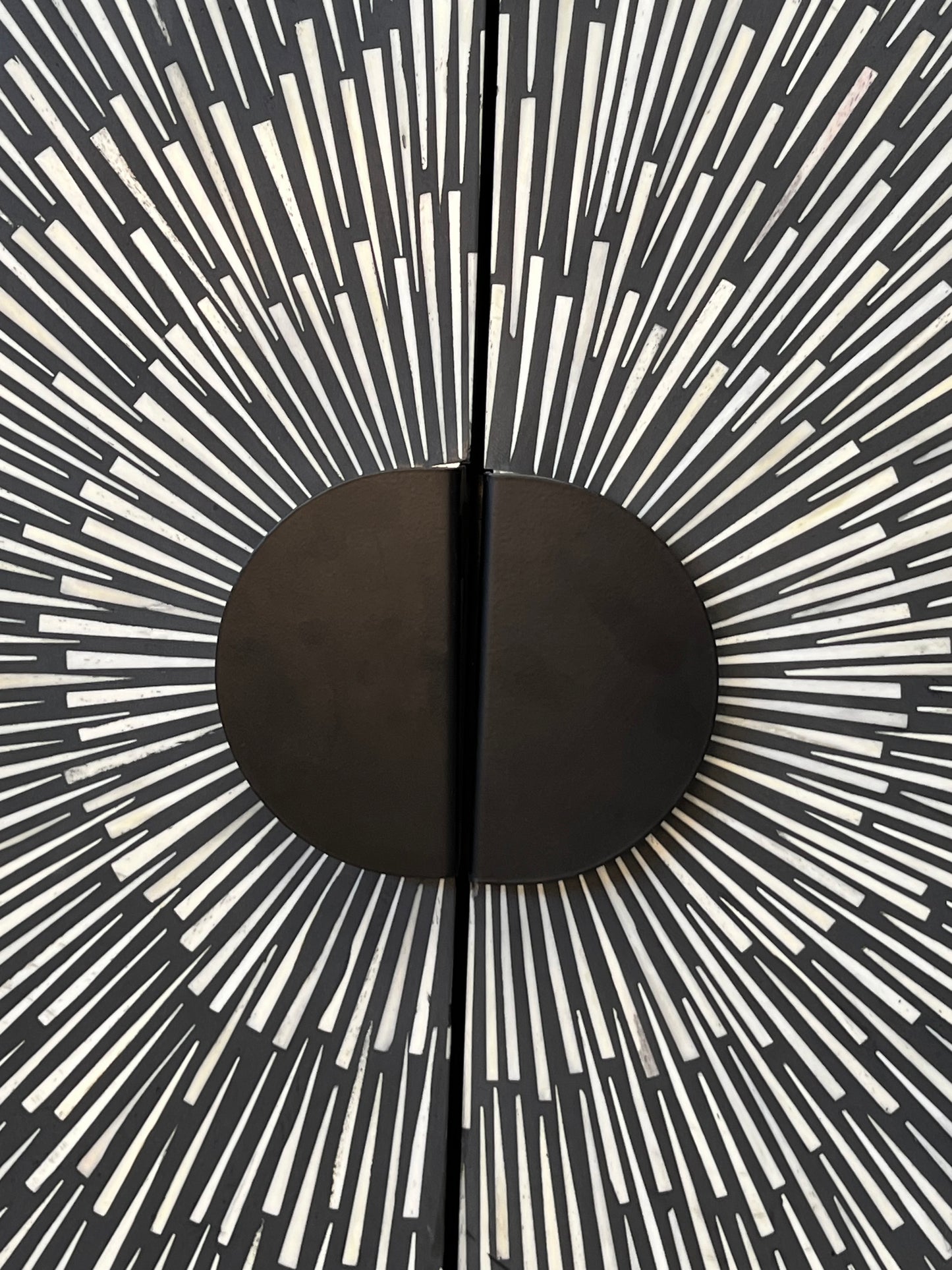 Sunburst Wine Liquor Cabinet